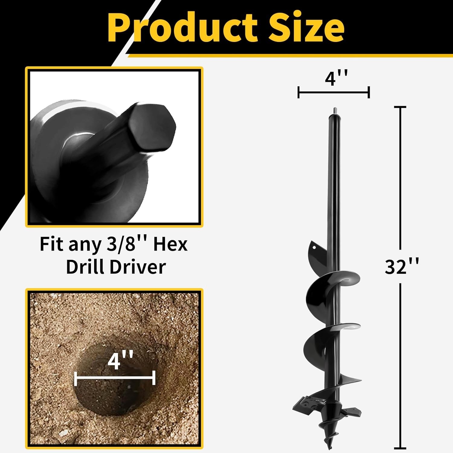 Quick & Easy Planting with Spiral Drill Bit