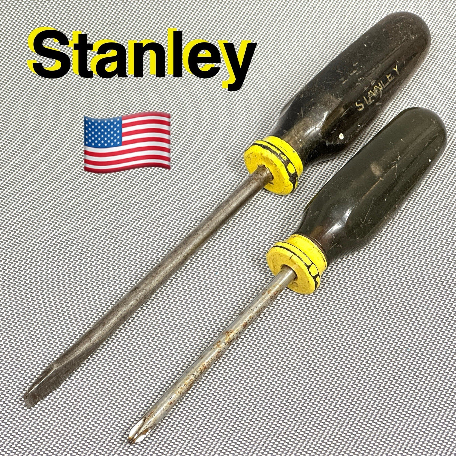 Stanley Workmaster 66-206 Flat Head Slotted Screwdriver & Philips #2 Worn Off ?