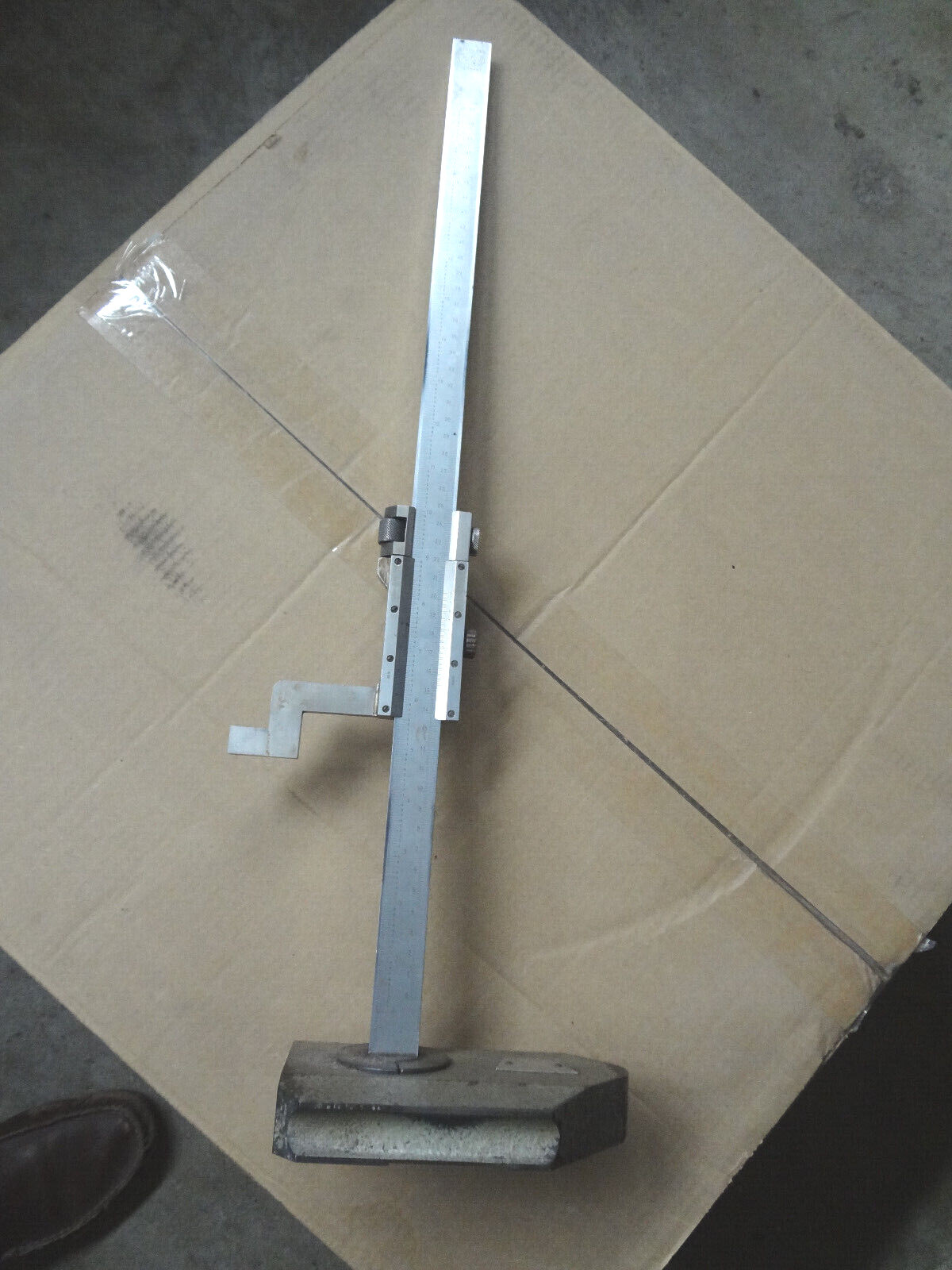 ꙮ HELIOS Stainless 20 1/2′ (50cm) Precision Vernier Height Gage