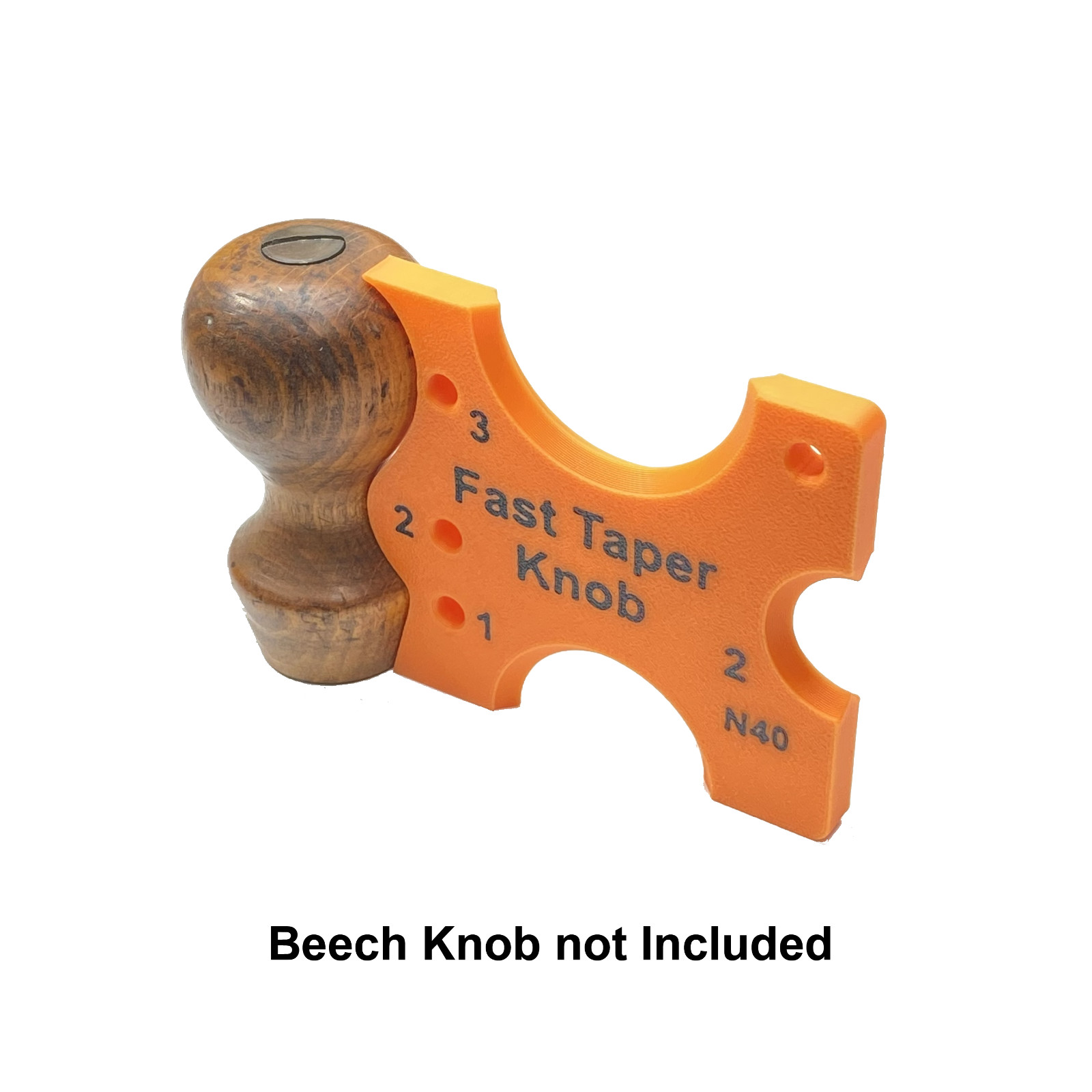 Stanley No. 40 Scrub Plane Fast Taper Knob Template