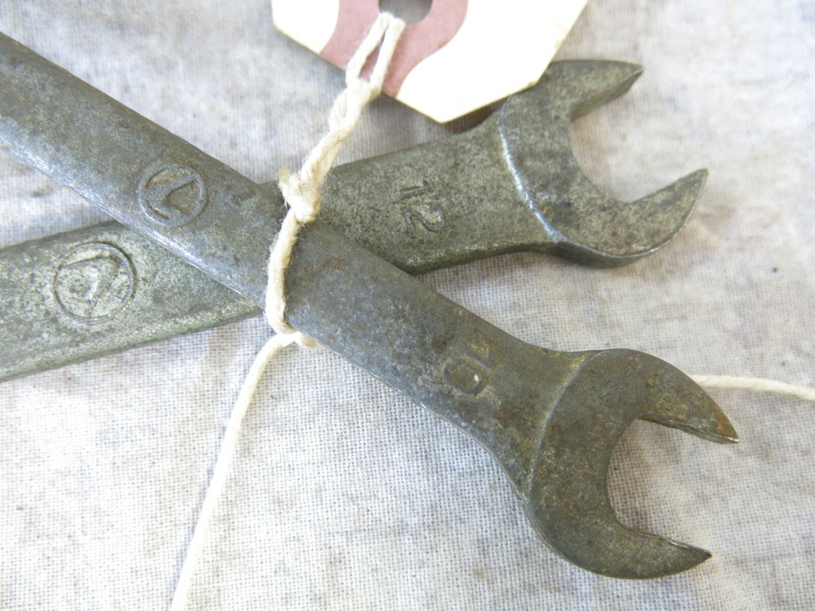 Two Vintage Wrenches Lexus Automobile Wrenches 8-10mm & 12-14mm Open End Wrench