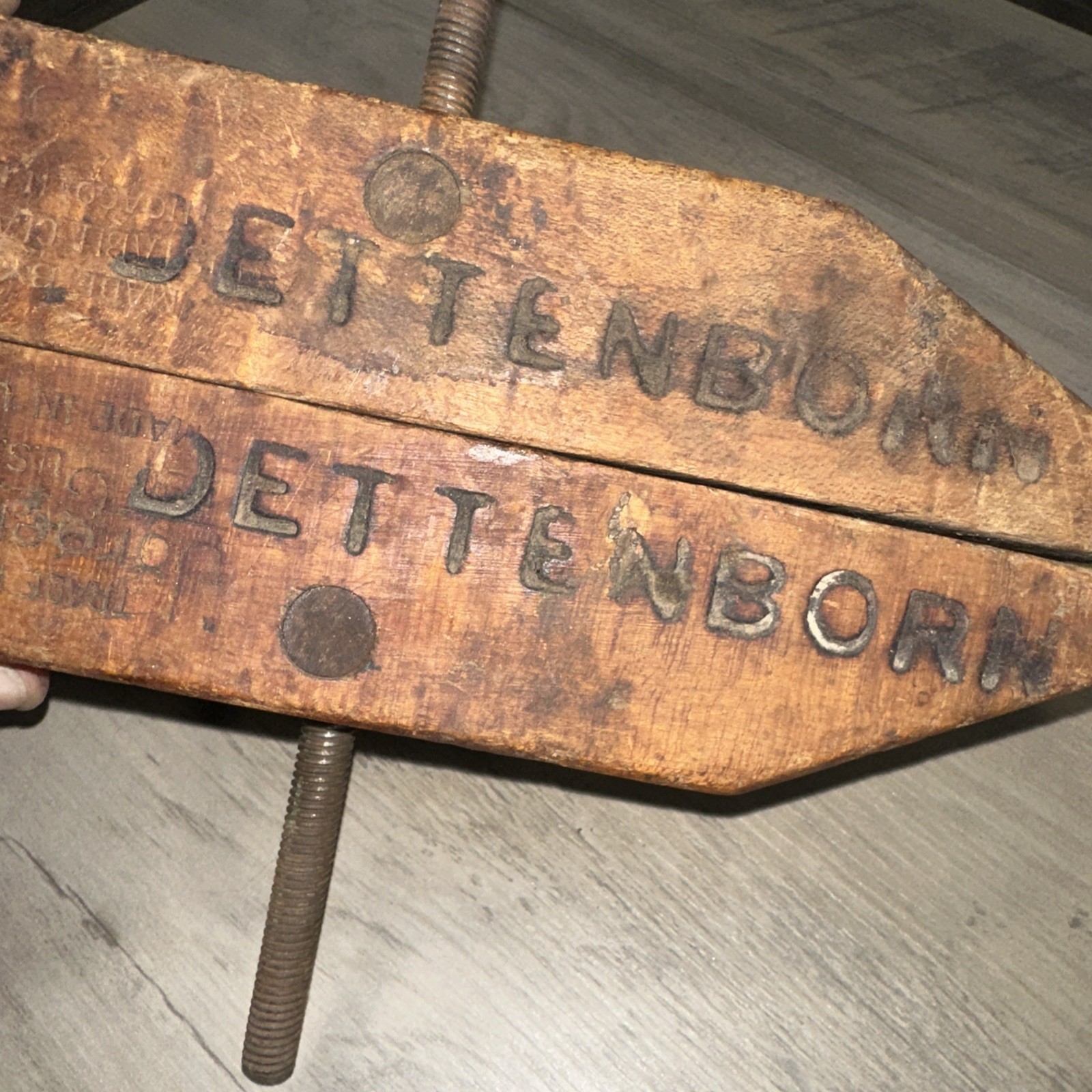 Jorgensen Wooden Handscrew Clamp 10” – Adjustable Clamp Co Chicago Nice Patina!