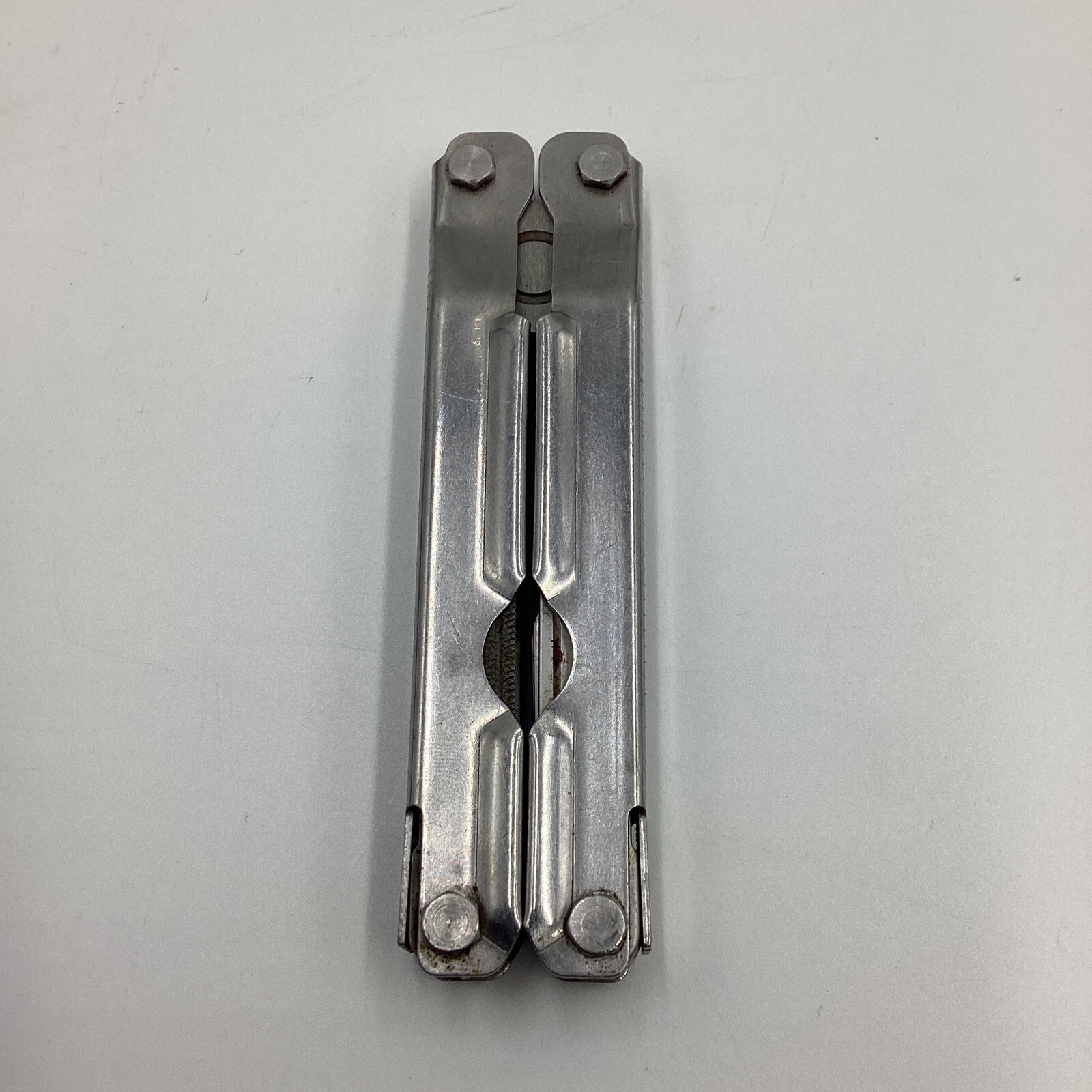 Vintage Gerber Stainless Steel Multi-Purpose Switch Blade Tool + Leather Holder