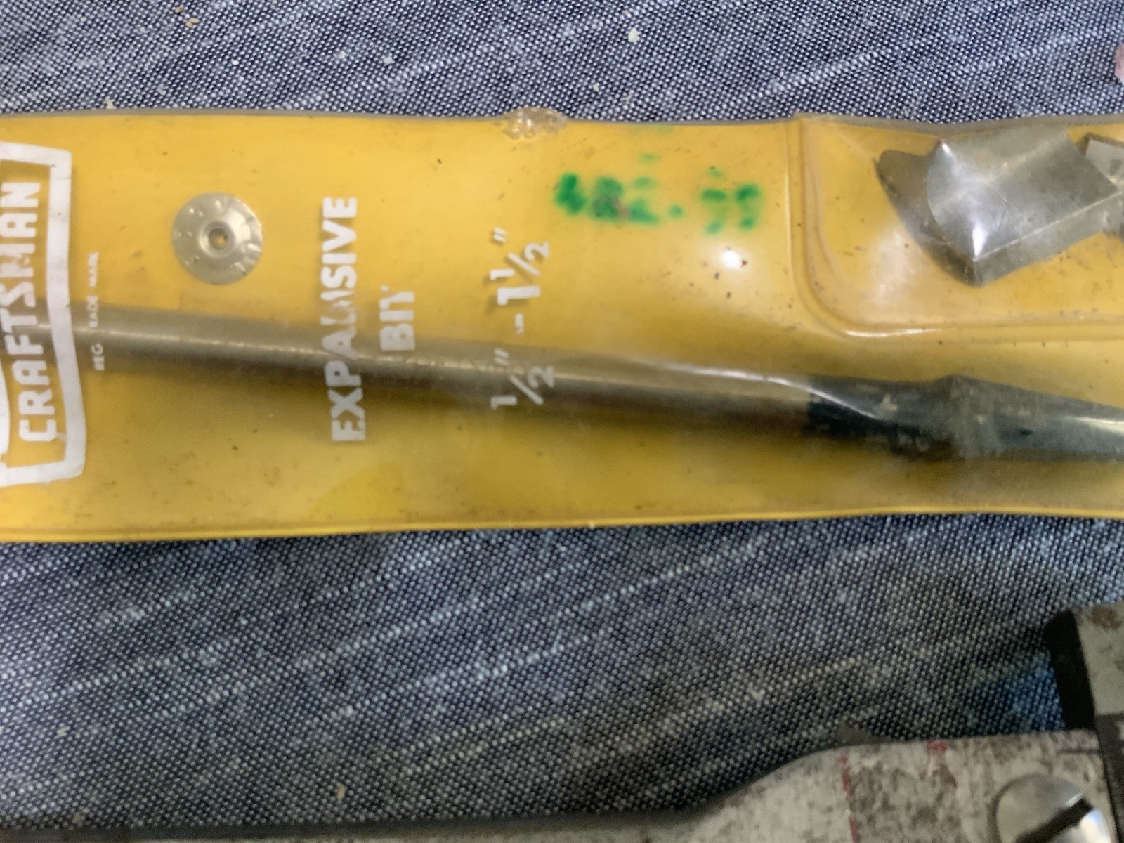Lot of 3 Vintage Expansive Adjustable Auger Bits Miller Falls,Irwin , Craftsman