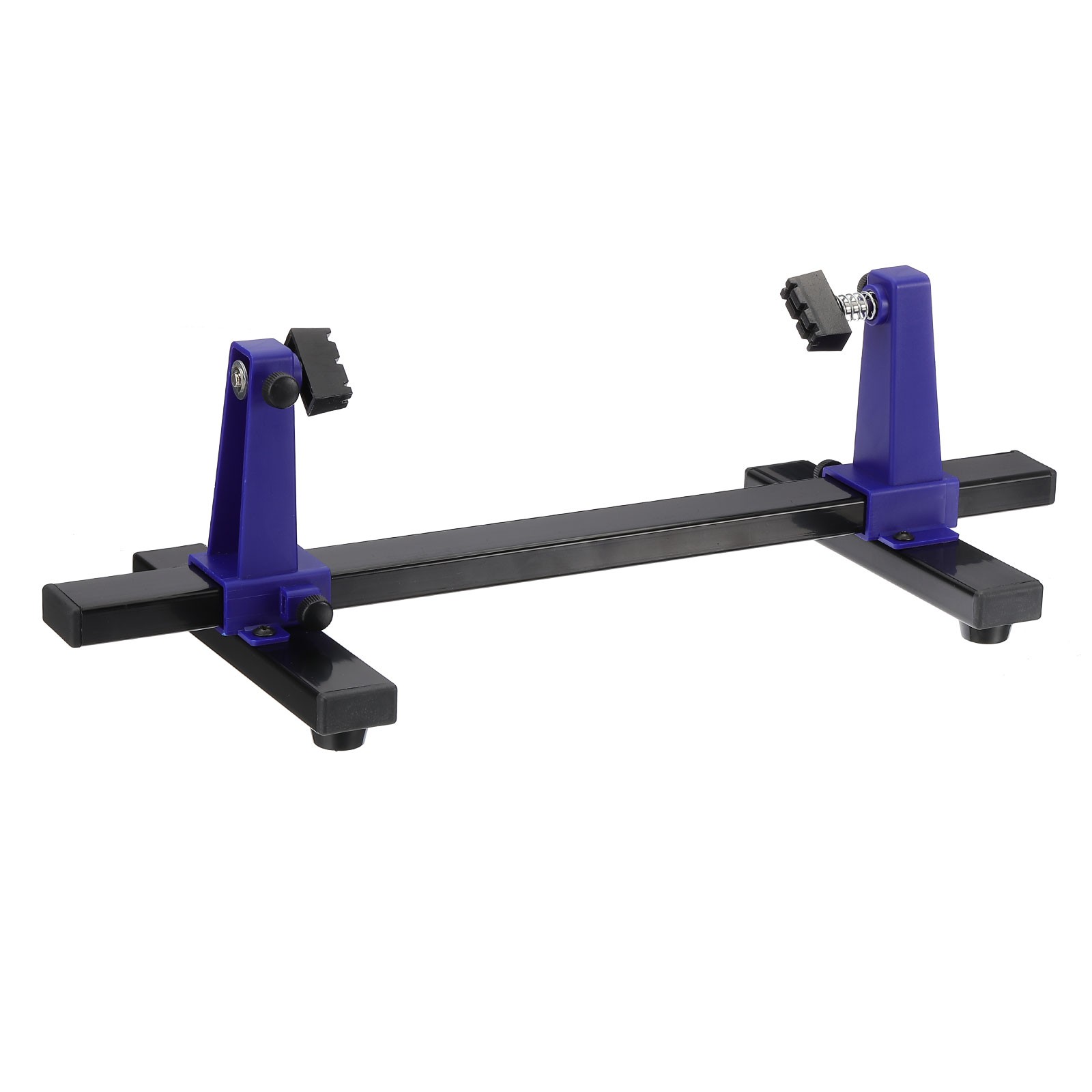 Adjustable PCB Circuit Board Holder 360° Degree Rotation Tool, 6.7×16″, Blue