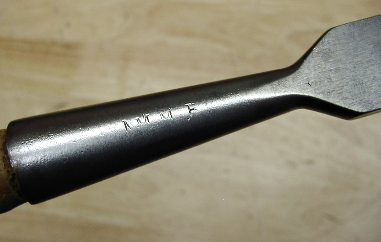 Vintage Sears & Roebuck Socket Firmer Chisel,1″ X 9-7/16″,W/4″ Wood Handle,EXC