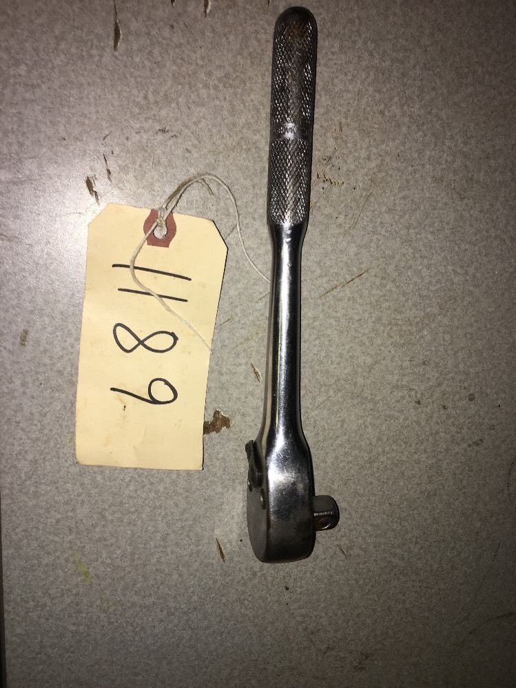 Vintage Walden Tools 1/2″ Drive Ratchet No. 1160 Made in USA