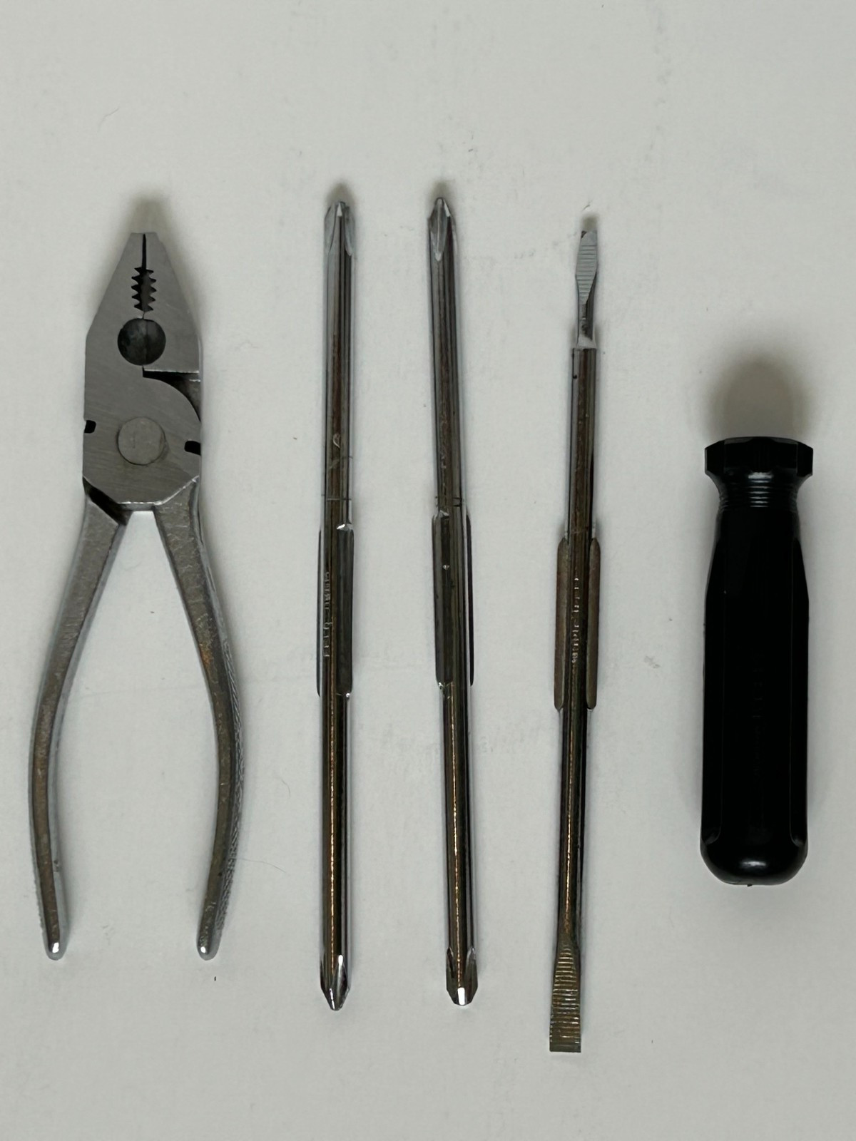 Vintage Mercedes-Benz Tool Kit Pouch Wrenches Drivers Pliers Heyco Matador (P)
