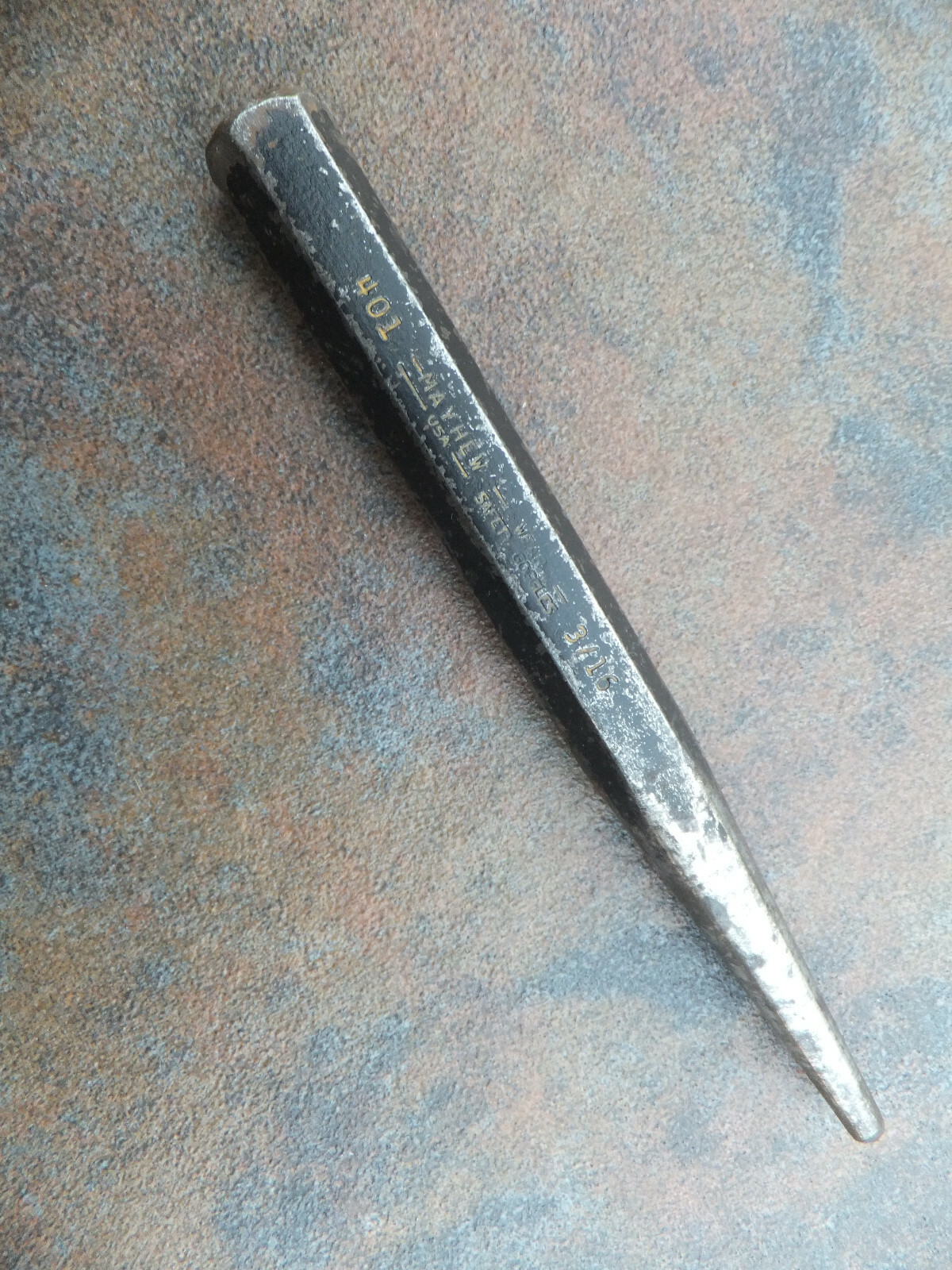 Vintage Mayhew 401 USA 3/16″ – 6″ Long Punch