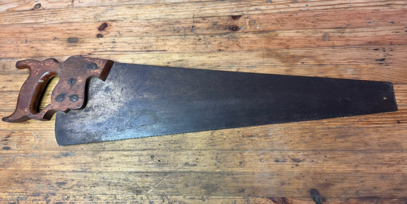 Vintage HENRY DISSTON & SONS D-7, 26″ PHILA Medalion Circa 1928-1940