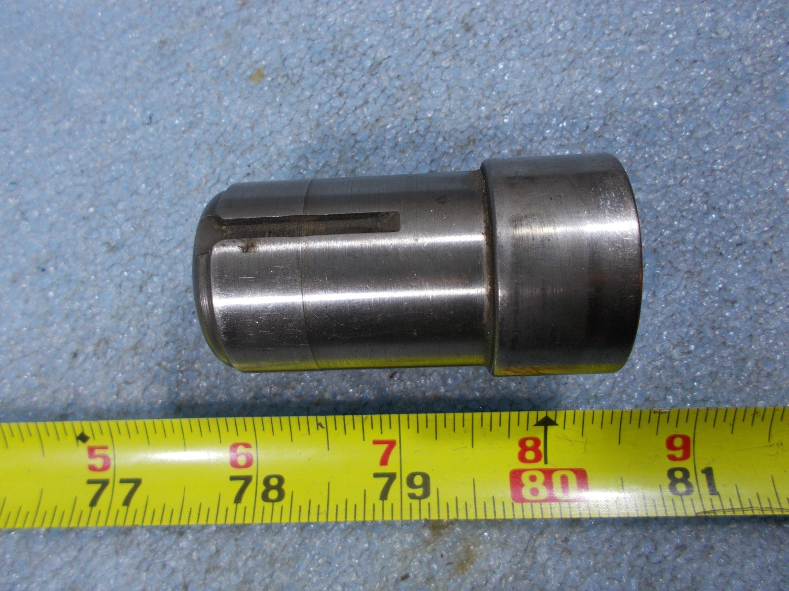 Brown & Sharpe #10 Collet Sleeve 1/2″ Capacity 1-5/32″ Lg OD 1-3/16″ Sm OD 2 PCS