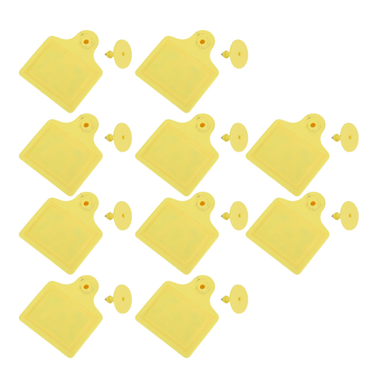 Animal Electronic Ear Tag 10 Pack Electronic Ear Tag For Pig Sheep Cattle For