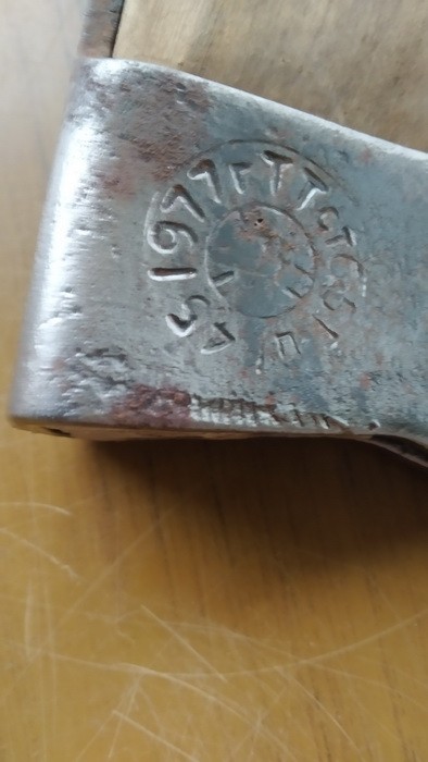 USSR Soviet Axe Tool. Vintage. 1977
