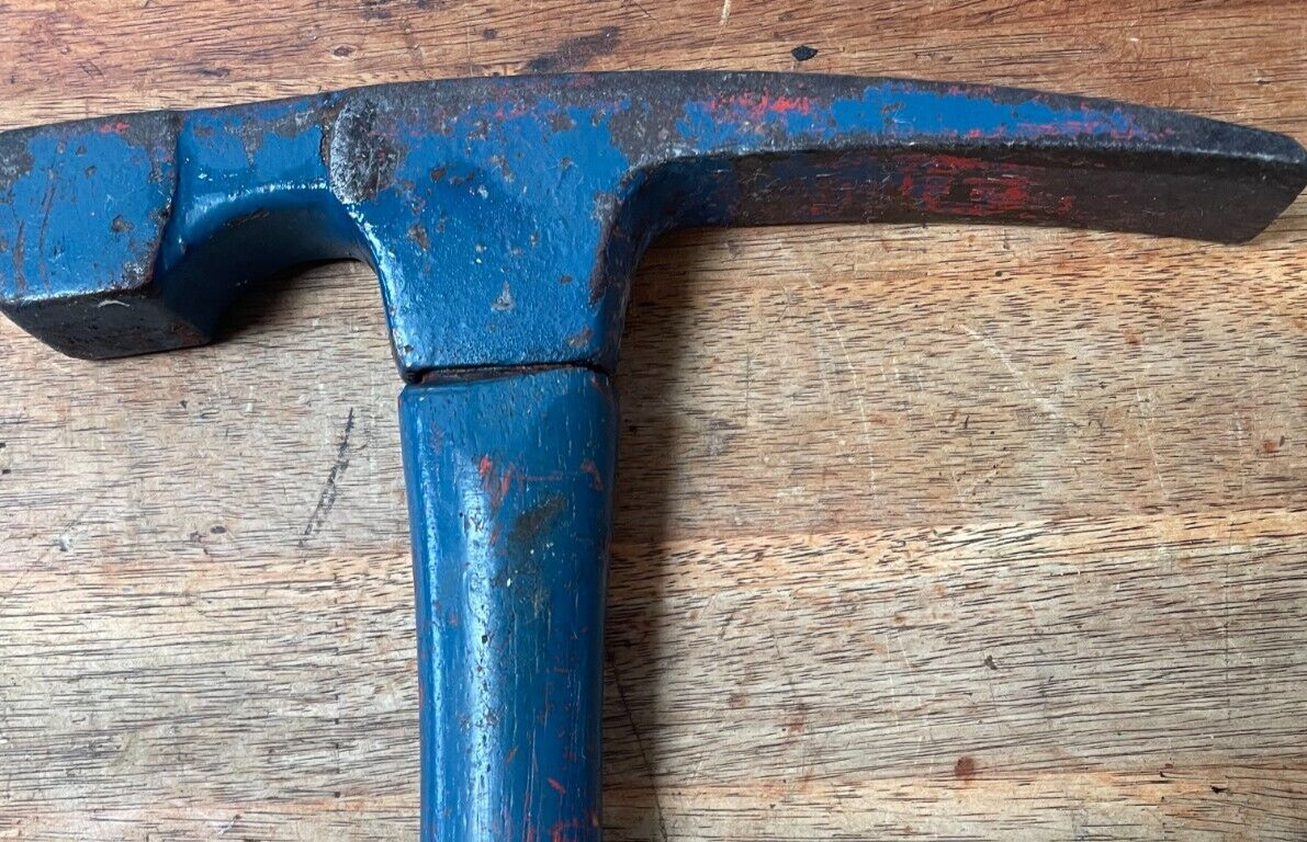 Vintage Rock Brick Block Mason Concrete End Pick Hammer