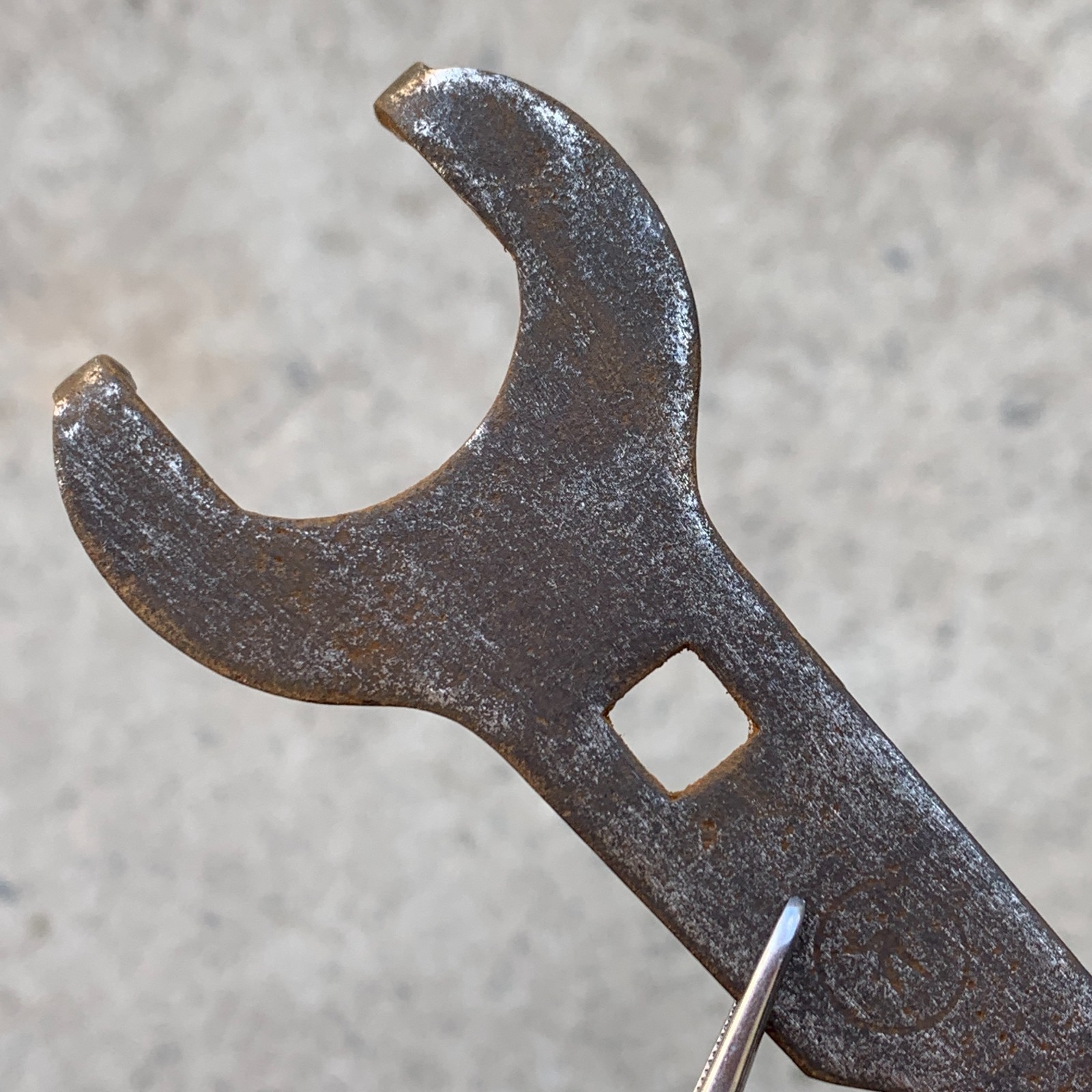 Vintage Soviet Bicycle Wrench / Old Hand Tool / Made in USSR.