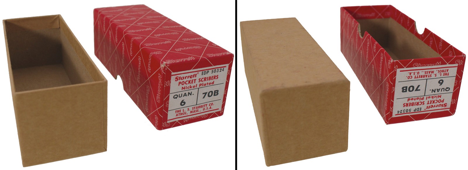 Orig. Box for Six L.S. Starrett No. 70B Pocket Scribers – mjdtoolparts