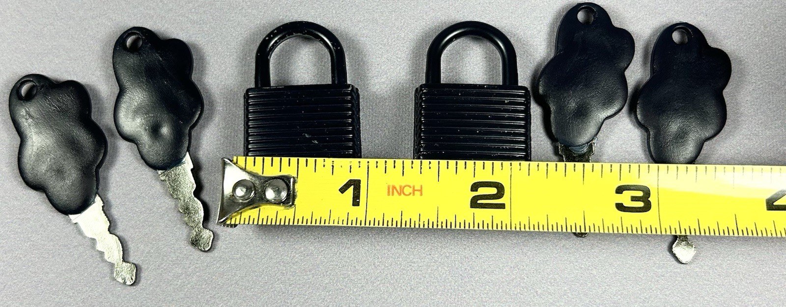 Vtg Skyway Padlock & Keys Set Of 2 Navy Blue For Luggage Cloud Shaped