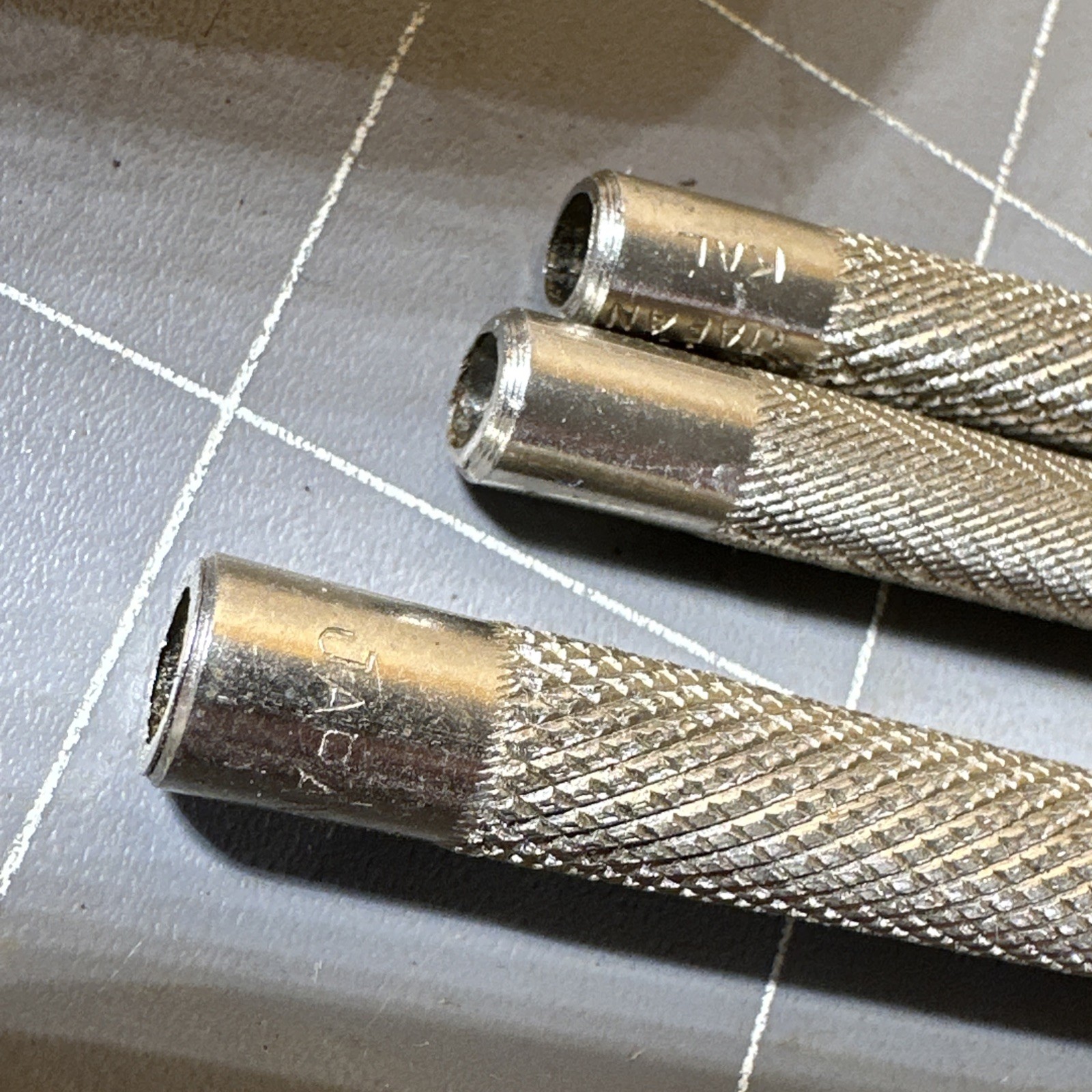 Vintage KAL Fine Pin Vise 3 Pc. Set Made In Japan