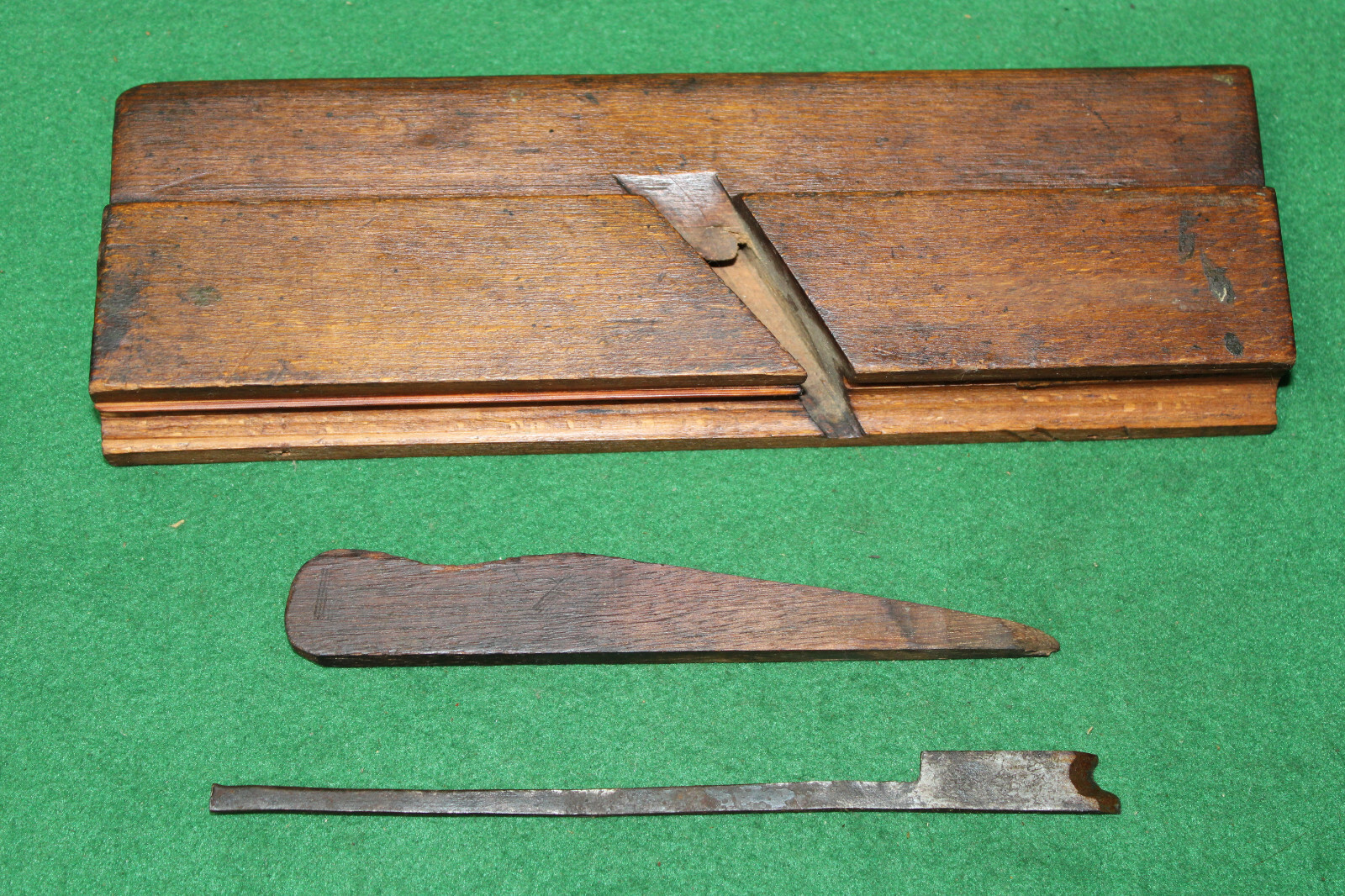 Fine User Antique Vintage 1/2″ Side Bead Moulding Plane Inv#CRP
