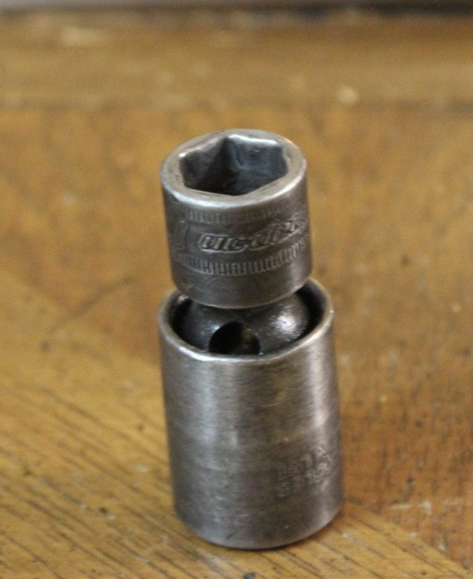 Snap-On Tools 3/8″ Drive 13mm Shallow Impact Swivel Socket 6 Point IPFM13C