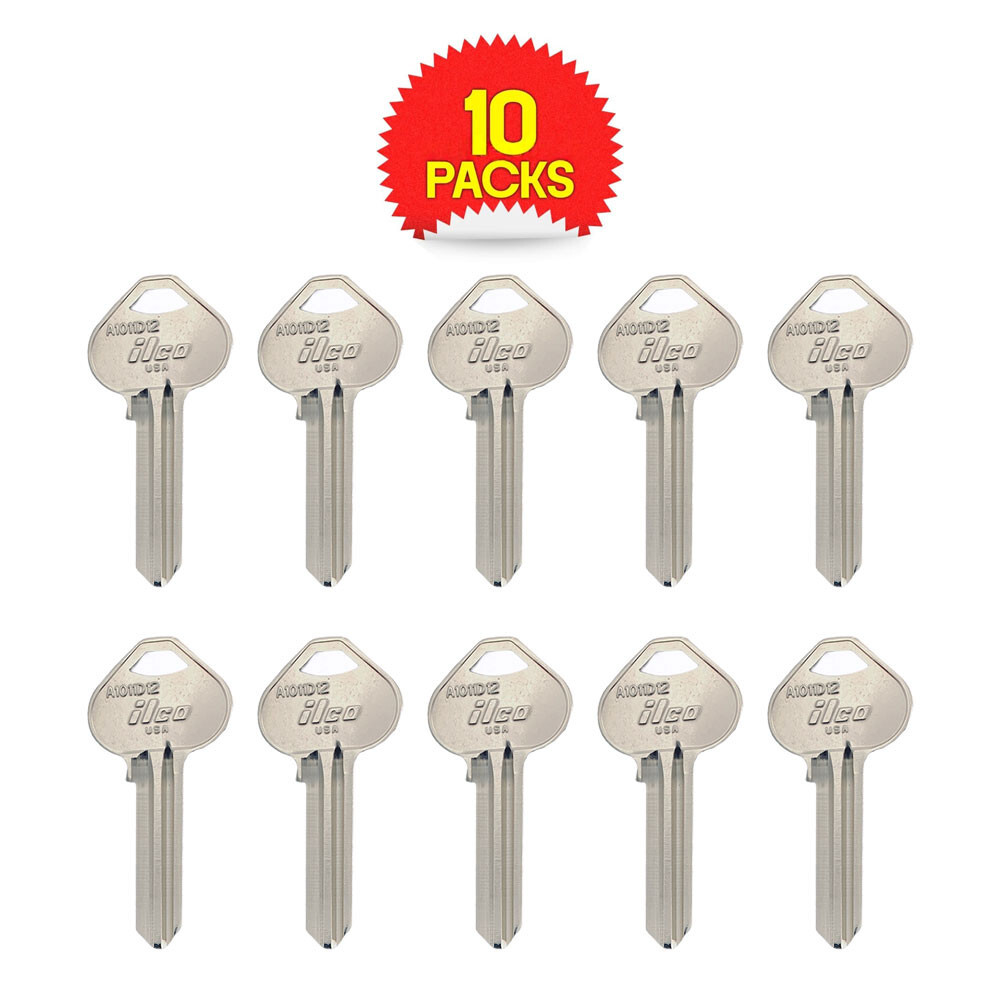 A1011D12 Key Blank 6-Pin – Nickel