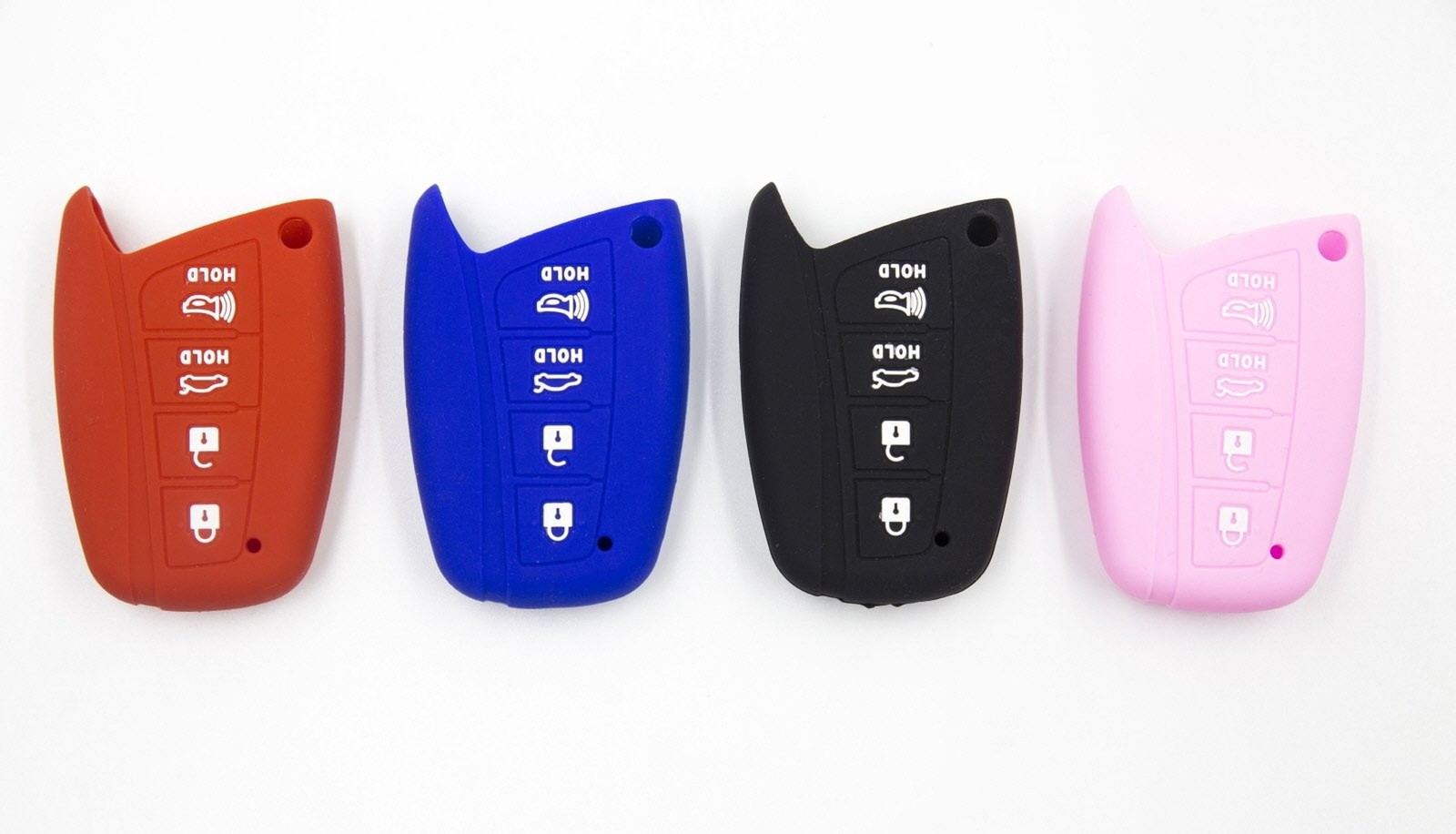 Smart Key Remote Control Silicone Case 1P for Hyundai Santa Fe 2013 2016, Gen…
