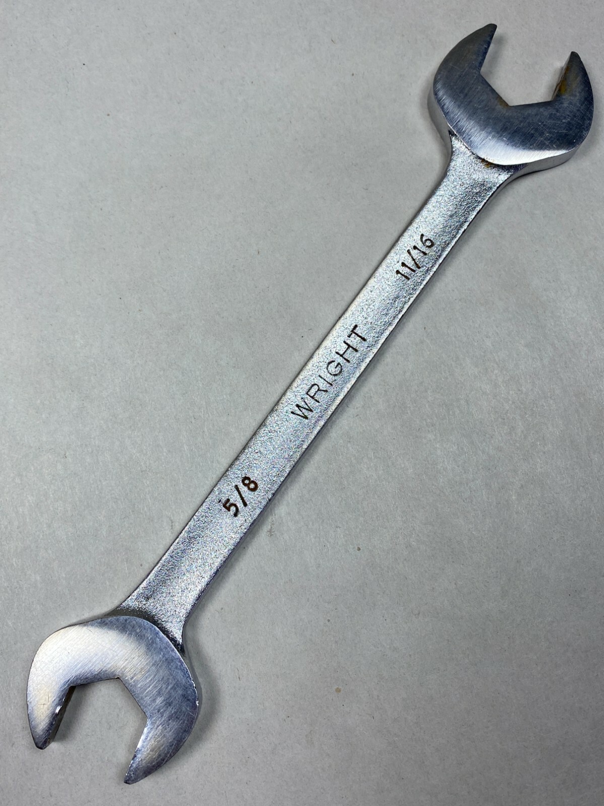 Vintage Wright Tools 1322 – Open End Wrench 5/8″ x 11/16″ Made in USA Tool Nice