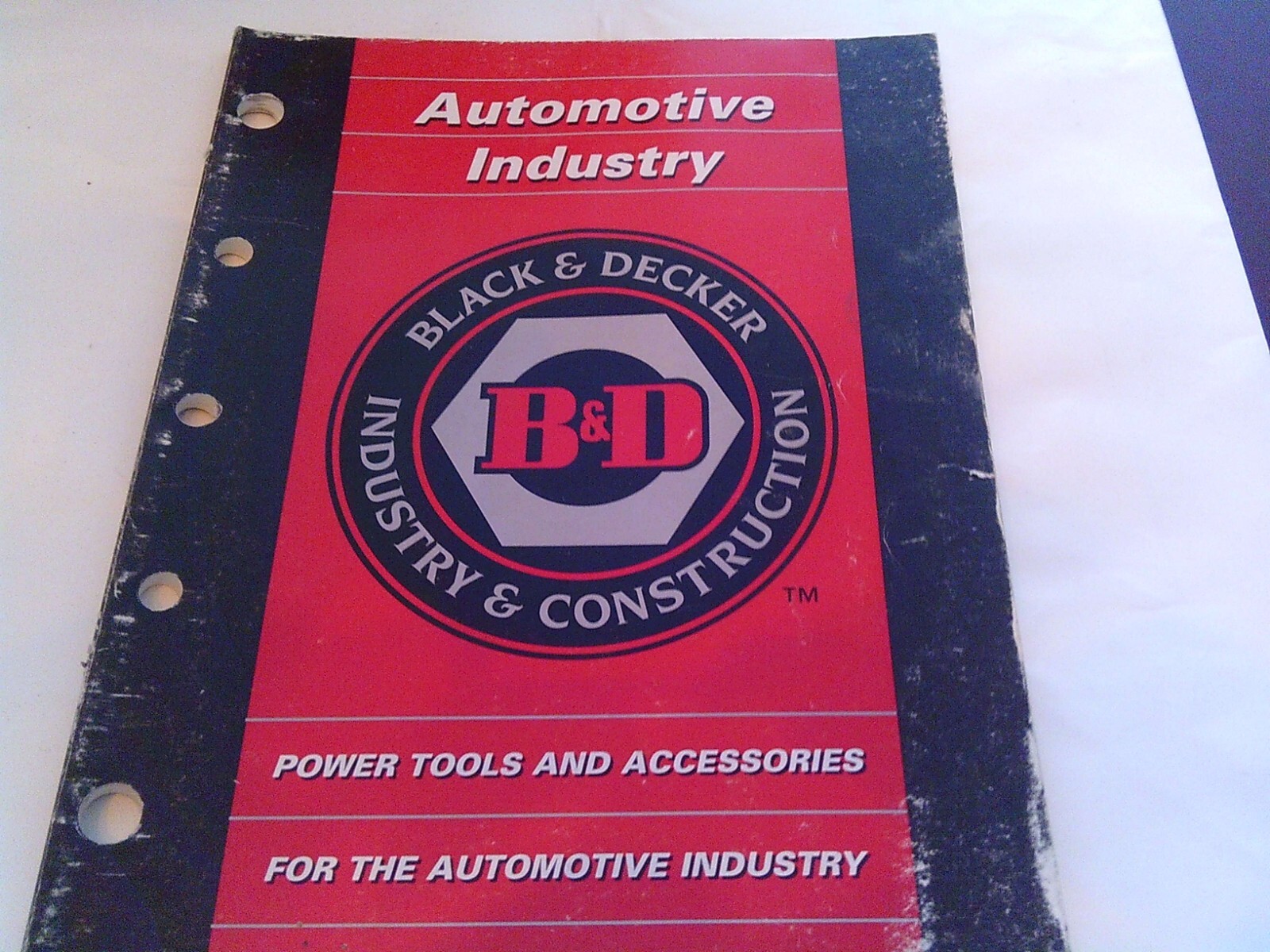 Black & Decker Automotive Industry Catalog From 1994