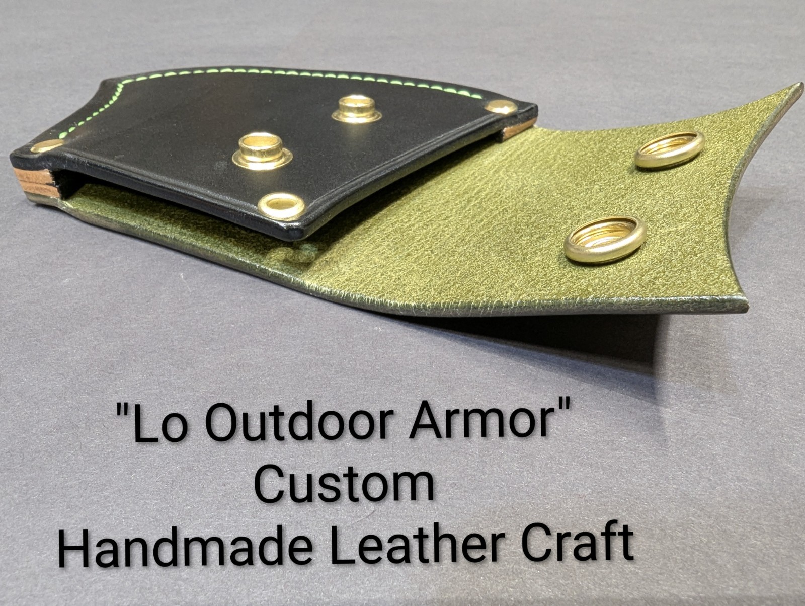 Woodings Verona Michigan Pattern Ax Handmade Leather Axe Mask “Only” Read Descr