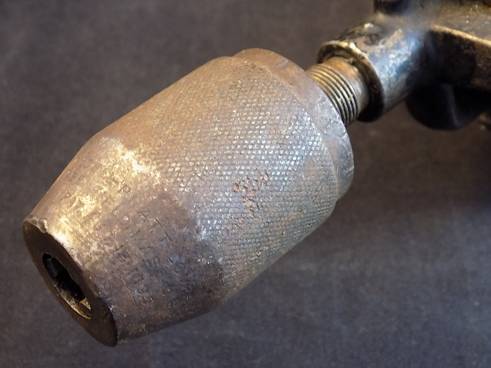 Vintage GOODELL PRATT DRILL No. 245 SHOULDER Chest Knee 2 Speed Antique Drill