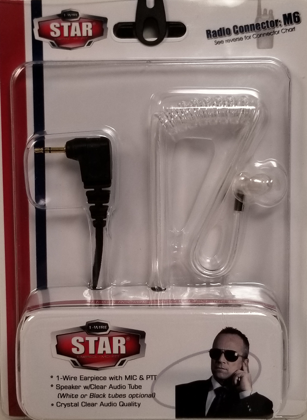 Klein Starm6 Single Pin Clear Accustic Coil/Talk About Radios