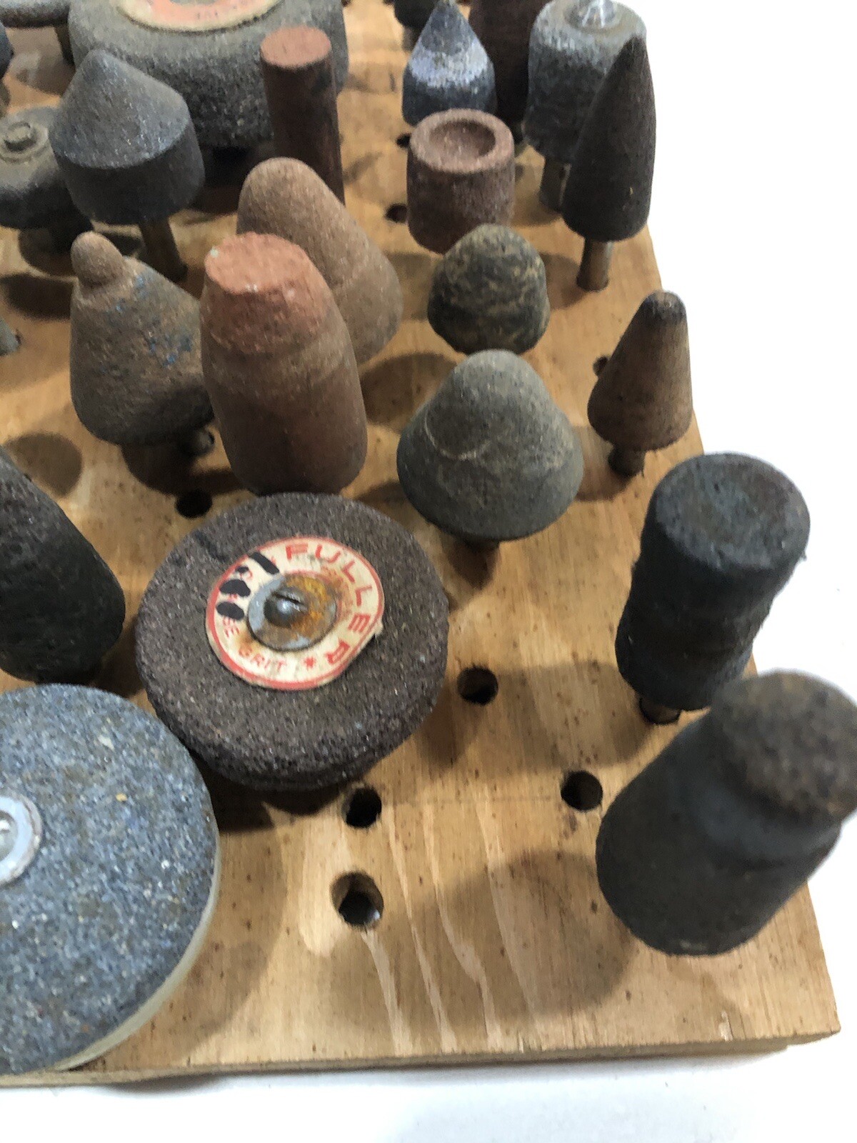 Lot Of 34 Vintage Grinding Stones – Fuller, Coastal Abrasive