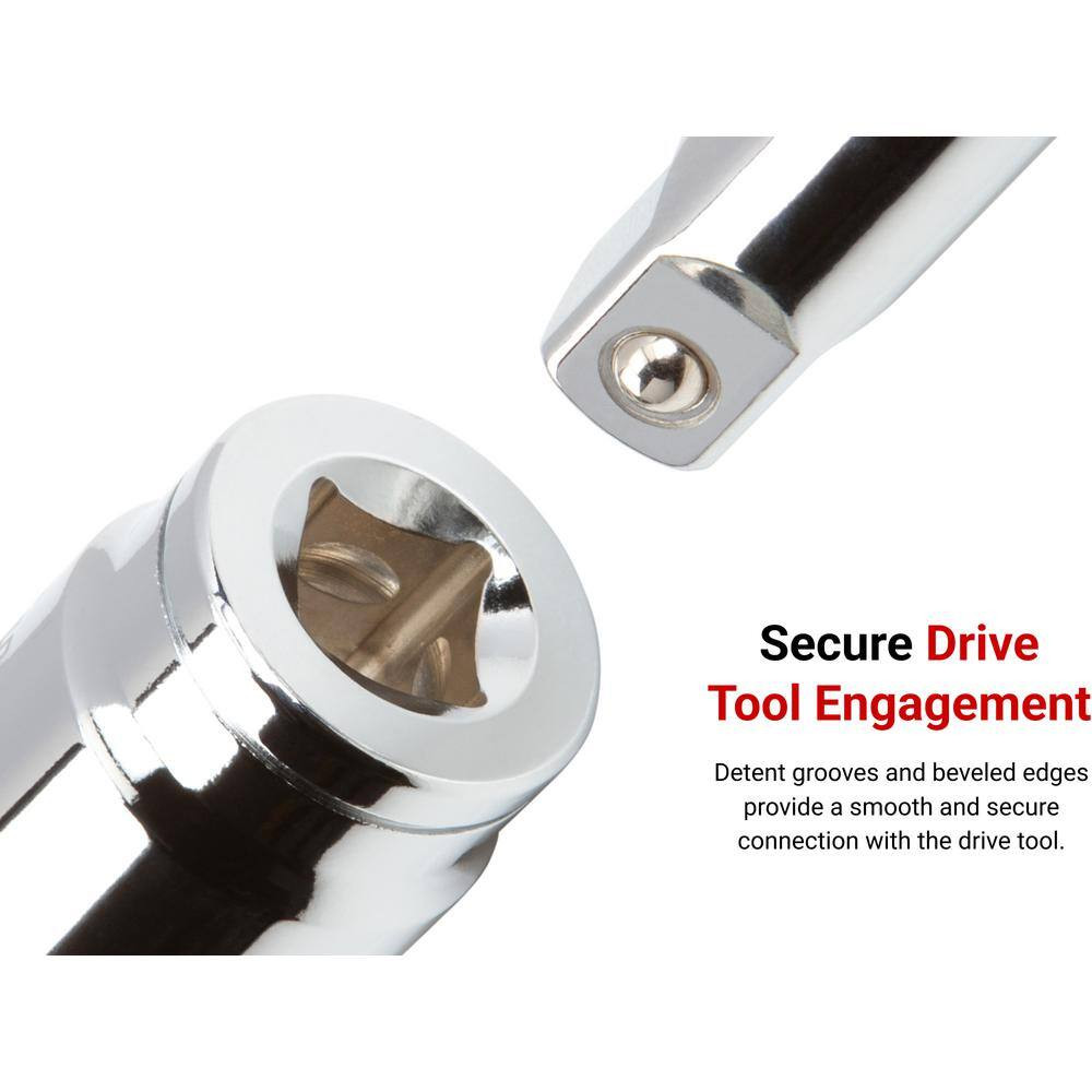 TEKTON 1/2 Inch Drive x 25 mm Deep 6-Point Socket | SHD23125