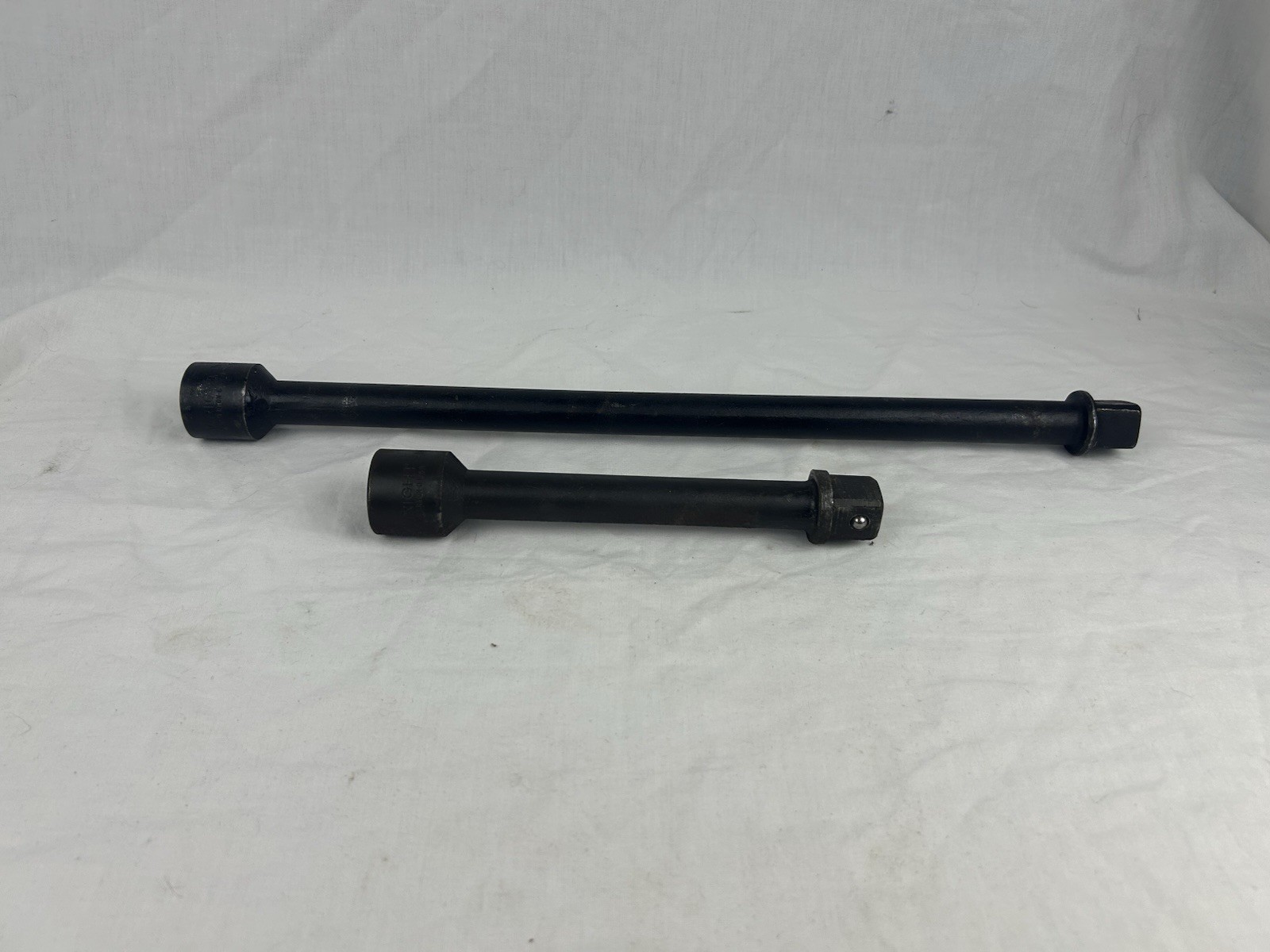 Vintage 2 Wright Tools N-312 8” + 16” N-313 Extension Bar USA Made 3/4″