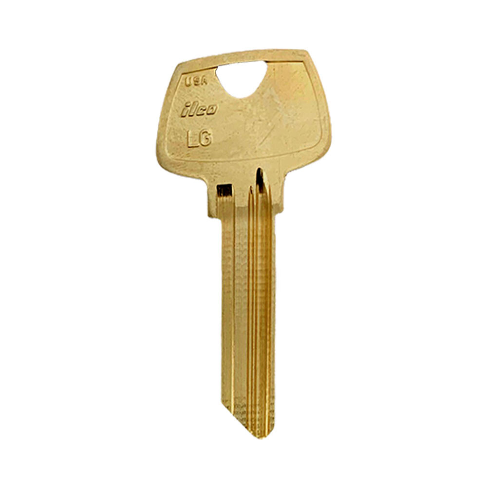 01007LG, O1007LG Key Blank – 6-PIN Brass