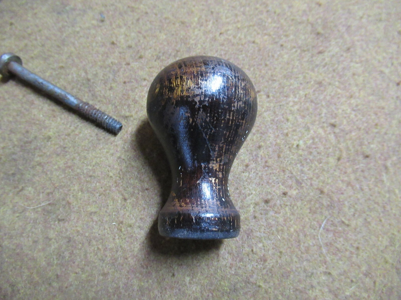 Stanley 4,5 Plane,Knob Assy(ONLY)Tall,Painted H.wood,1942-45~GD+🤠S12.21.21R