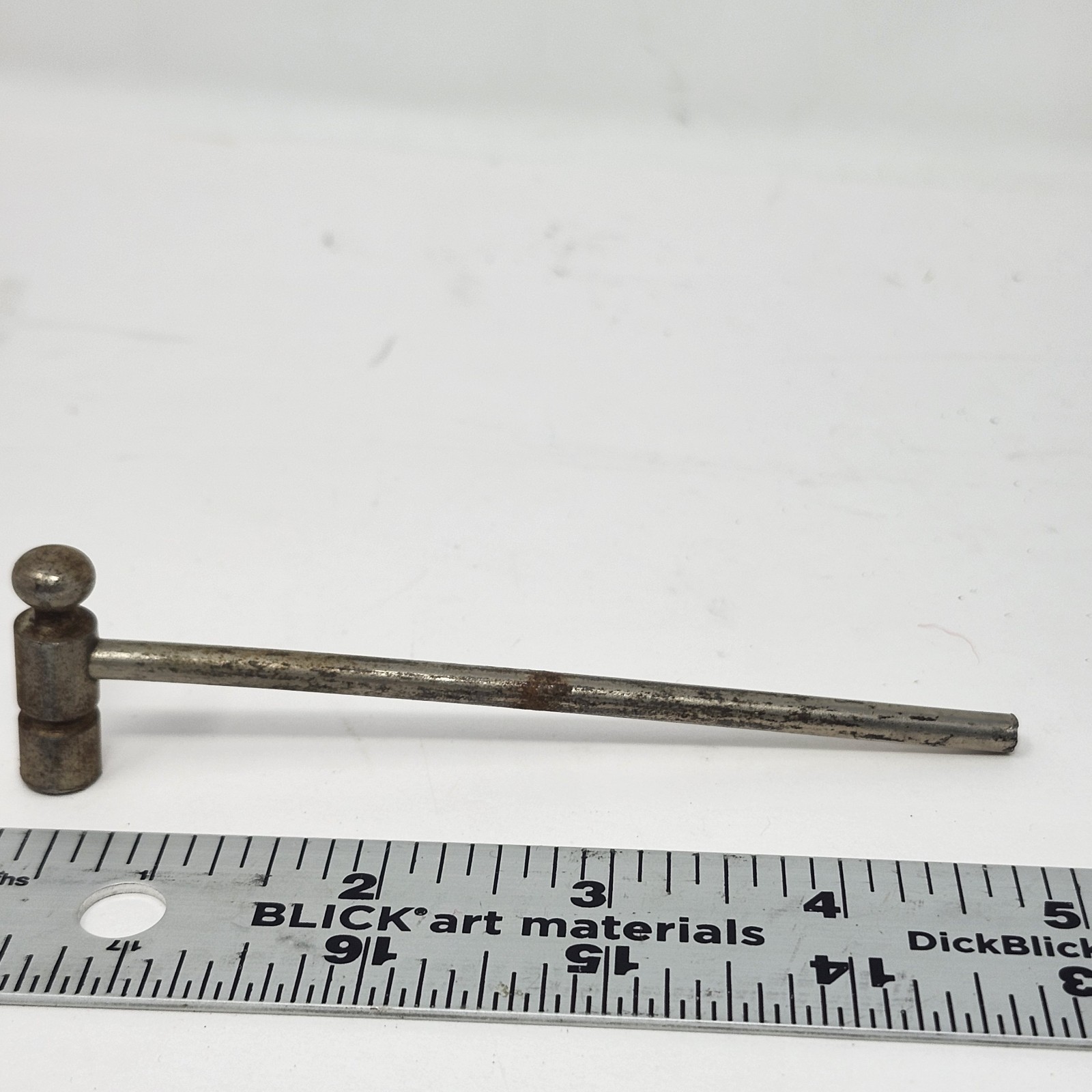 Vintage Mini Machinist/Gunsmith All Metal Ball Peen Hammer 4.5″ Long