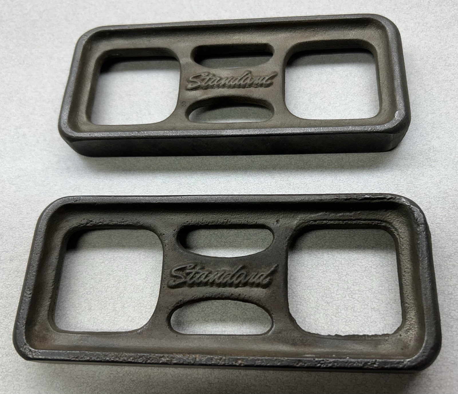 Vintage Machinist Parallel Pair, 2.473 x 5/8 x 6″, Standard Gage Co. USA Steel