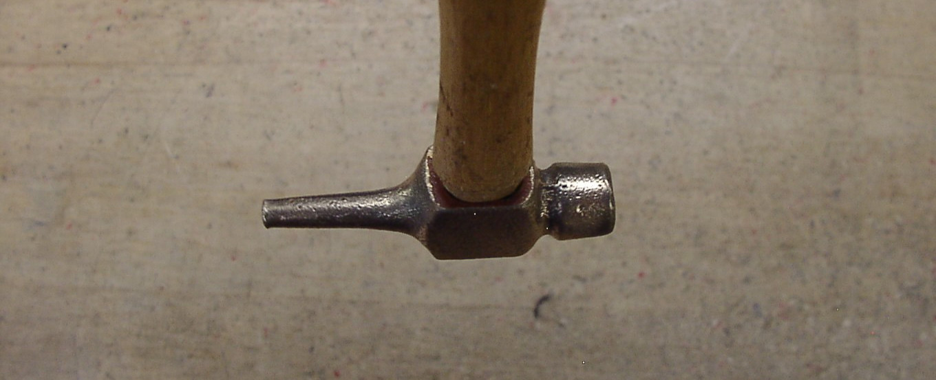 Vntg Lixie Br0nze Head Machinists Hammer,7.2 oz,3″ Head,5/8″ Face,EXCELLENT!