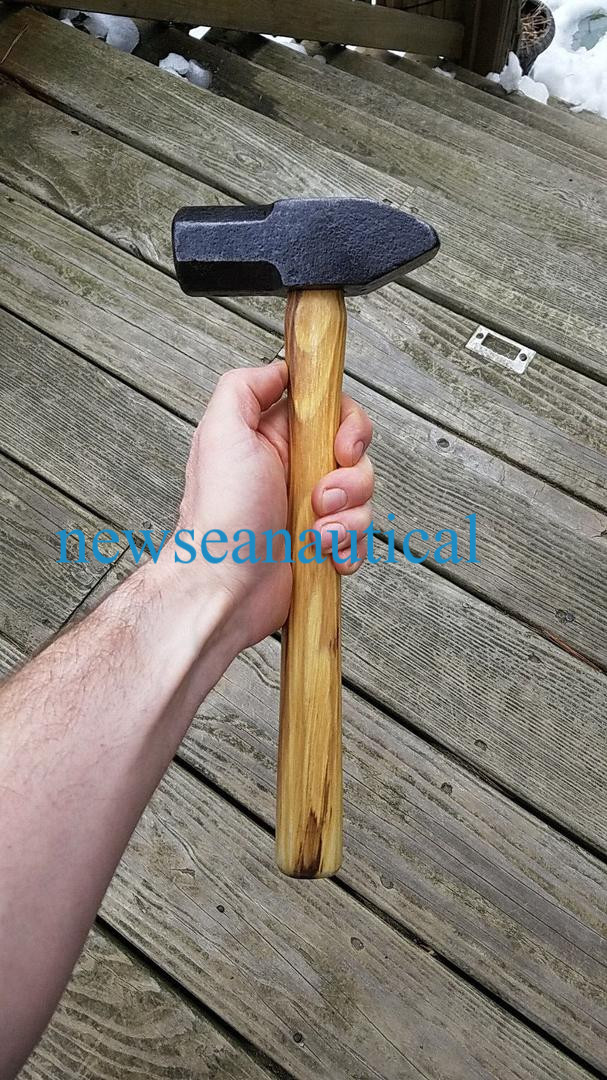blacksmith crosspein forging hammer Woodings-Verona 2.5lb 13.5″