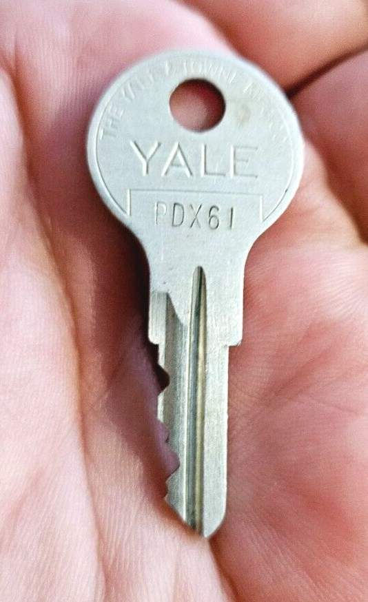 Vintage YALE PDX61 Key will surely impress anyone who sees it
