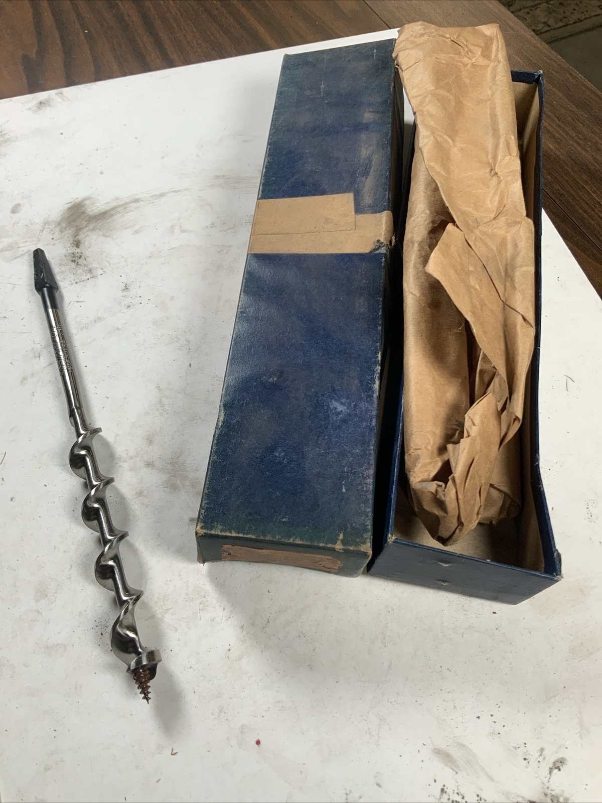 ONE (1) – New NOS Snell 12/16” (3/4”) Electricians Drill Bit Tapered 10” #RD