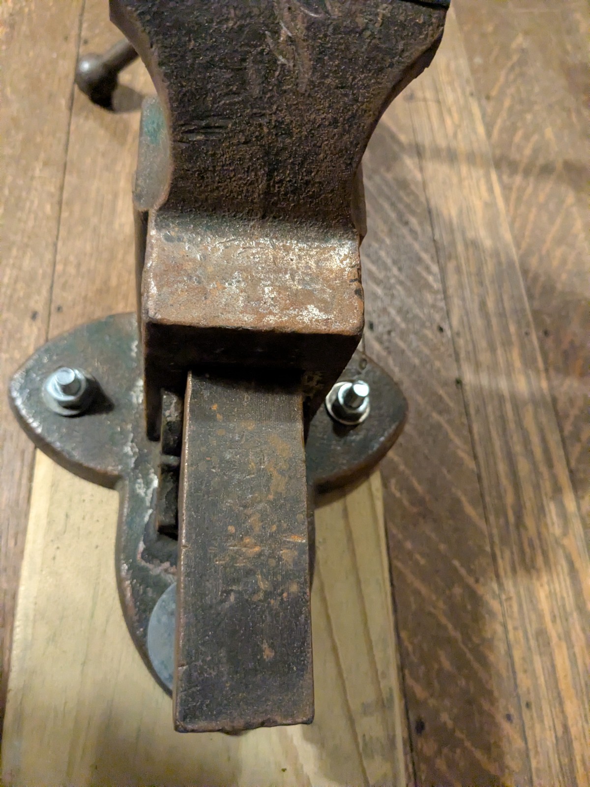 No 0000 Bench Vise manufactured Charles Chas Parker 3 1/4 USA Vtg Antique Rare