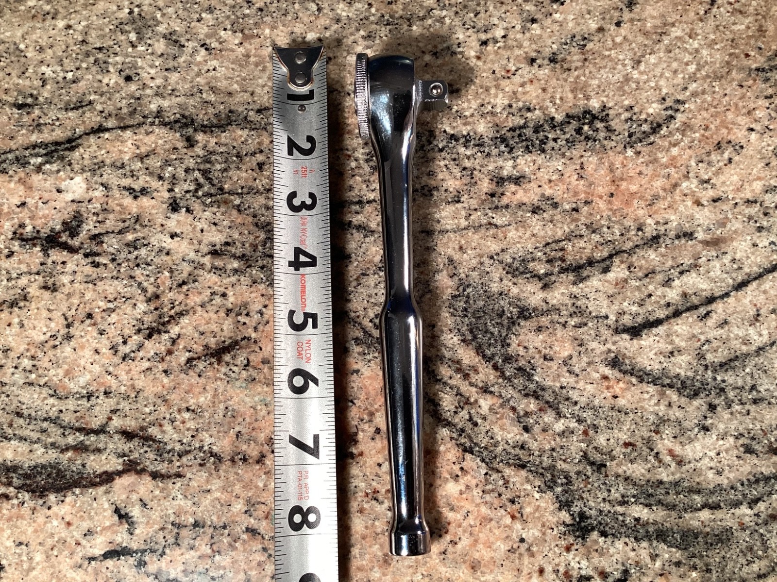 Vintage NOS Craftsman 3/8″ Drive Ratchet 43772EE7 RARE MINT Thumb Wheel USA Read