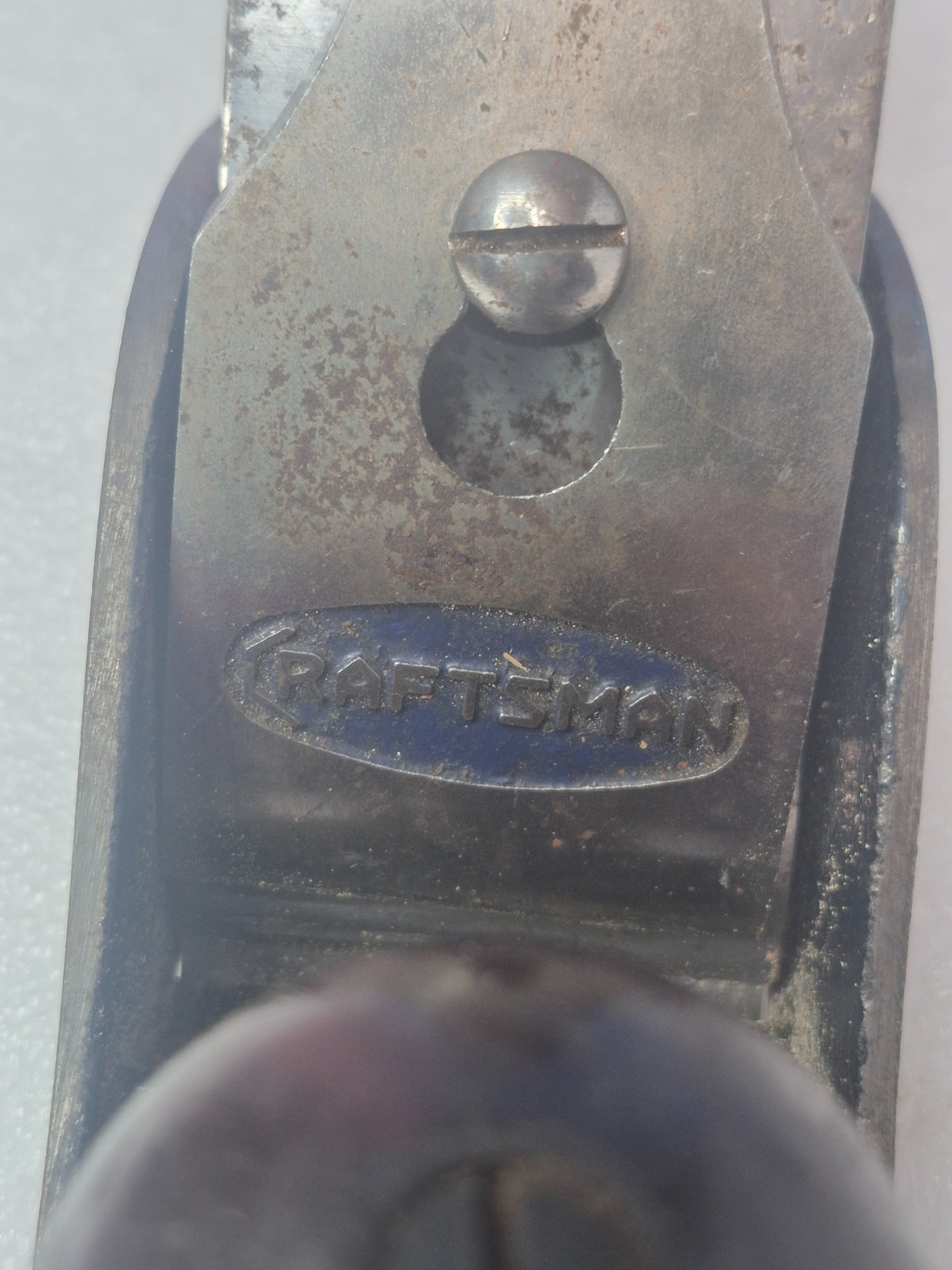 Vintage Craftsman 9″ Hand Plane with Early Blue Oval Logo 3CBB