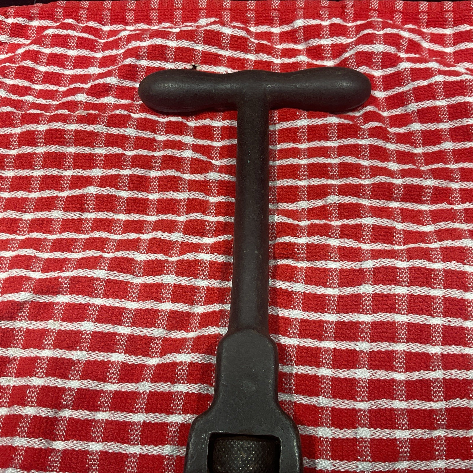 Vintage TRIMO Basin Wrench Adjustable Plumbing Tool Riveted Badge Trimont