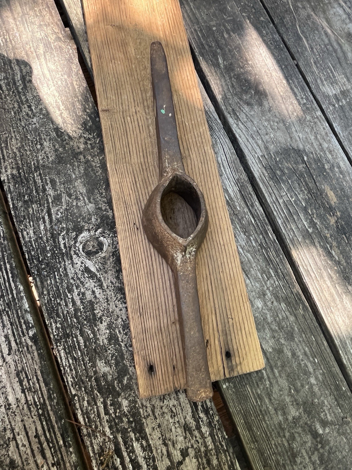 Vintage Iron City Pick Axe Head USA