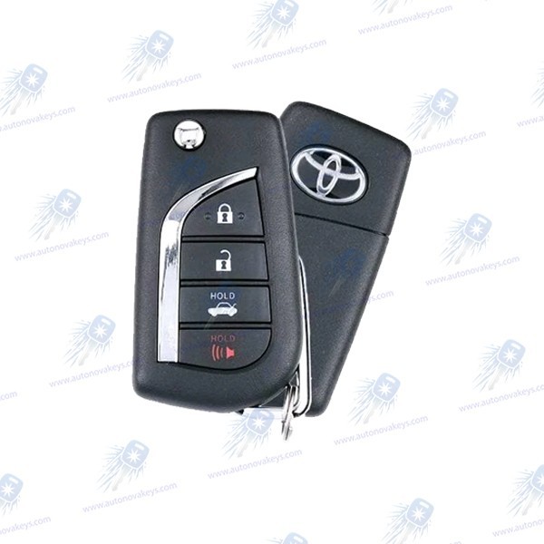 2018 – 2026 Toyota Camry Corolla Remote Flip Key 4B Trunk / HYQ12BFB , HYQ12BGF