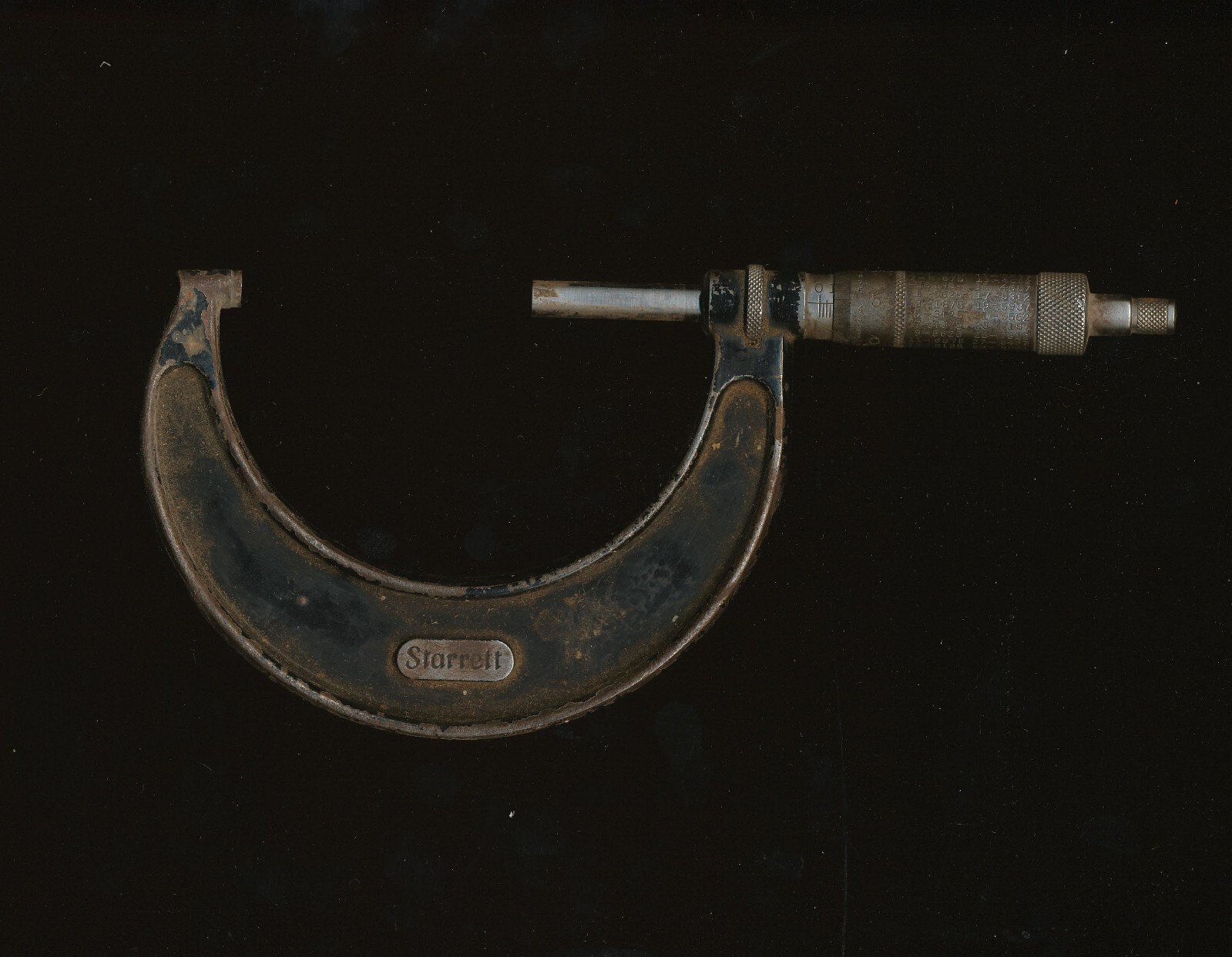 D10 – VINTAGE STARRETT OUTSIDE MACROMETER NO. 436 2in-3in