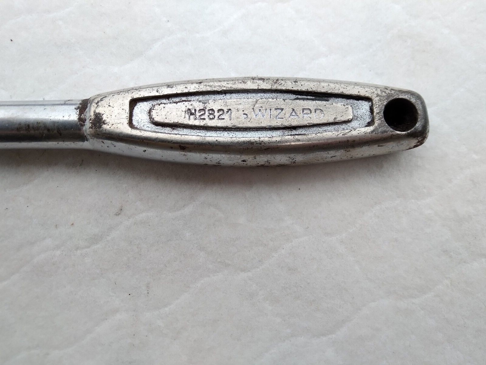 Vintage Wizard H2821 Breaker Bar 1/2″ Drive and 7 Sockets 1/4″, 3/8″, 1/2″ Drive